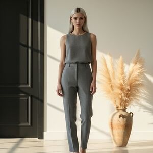 Elegant Gray Women's Jumpsuit